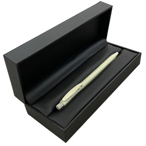Étui à stylos de luxe, emballage élégant noir, boîte cadeau pour stylo plume, logo personnalisé disponible, boîte cadeau pour stylo, directement de l'usine. - Product Image 4