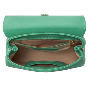 Sac à main femme classique en cuir végétalien PU avec logo personnalisé, petit portefeuille à rabat, sac à bandoulière - Product Image 6