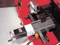 Tour à lit plat CNC Senmo PC1 pour le travail des métaux, mini-tour CNC éducatif pour loisirs, usage léger
