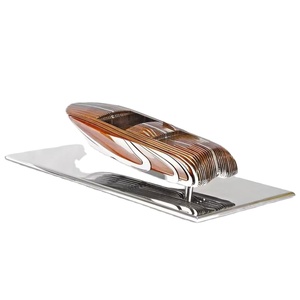 Escultura Personalizada de Acero Inoxidable con Acabado de Espejo |   Directo de Fábrica |   Estilo Riva Aquarama - Product Image 1