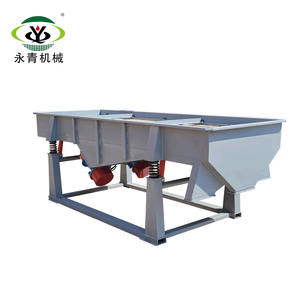 Углеродистая сталь линейный вибрационный экран машина для раздельного песка и каменной стружки/вибрационная машина для разделения песчаного камня - Product Image 1