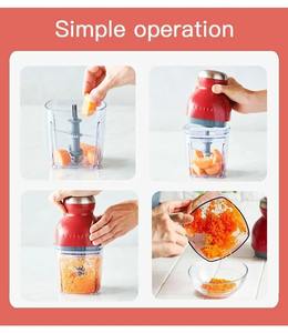 Home Kitchen Electric Meat <b>Grinder</b> Household Multi-functional Food Processor Garlic <b>Mixer</b> 600ml Freshly Squeezed Juice Juicer - Product Image 6