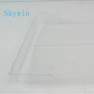 Housse anti-poussière marron transparente pour tourne-disque, 295x255x45mm, matériau PP, accessoire audio anti-poussière - Product Image 4