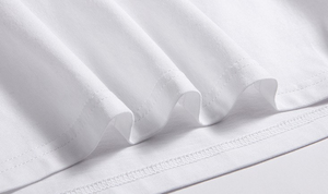 Toptan özel yüksek kalite ucuz boş kırpma üst Tee gömlek düz kırpma t Shirt kadınlar için düz kırpılmış Tshirt - Product Image 6