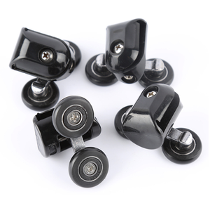Accessoires <span class=keywords><strong>de</strong></span> <span class=keywords><strong>cabine</strong></span> <span class=keywords><strong>de</strong></span> <span class=keywords><strong>douche</strong></span> 23 25MM rouleau en plastique poulie porte coulissante poulies roulette fixe <span class=keywords><strong>douche</strong></span> porte rouleaux roues coureur - Product Image 3