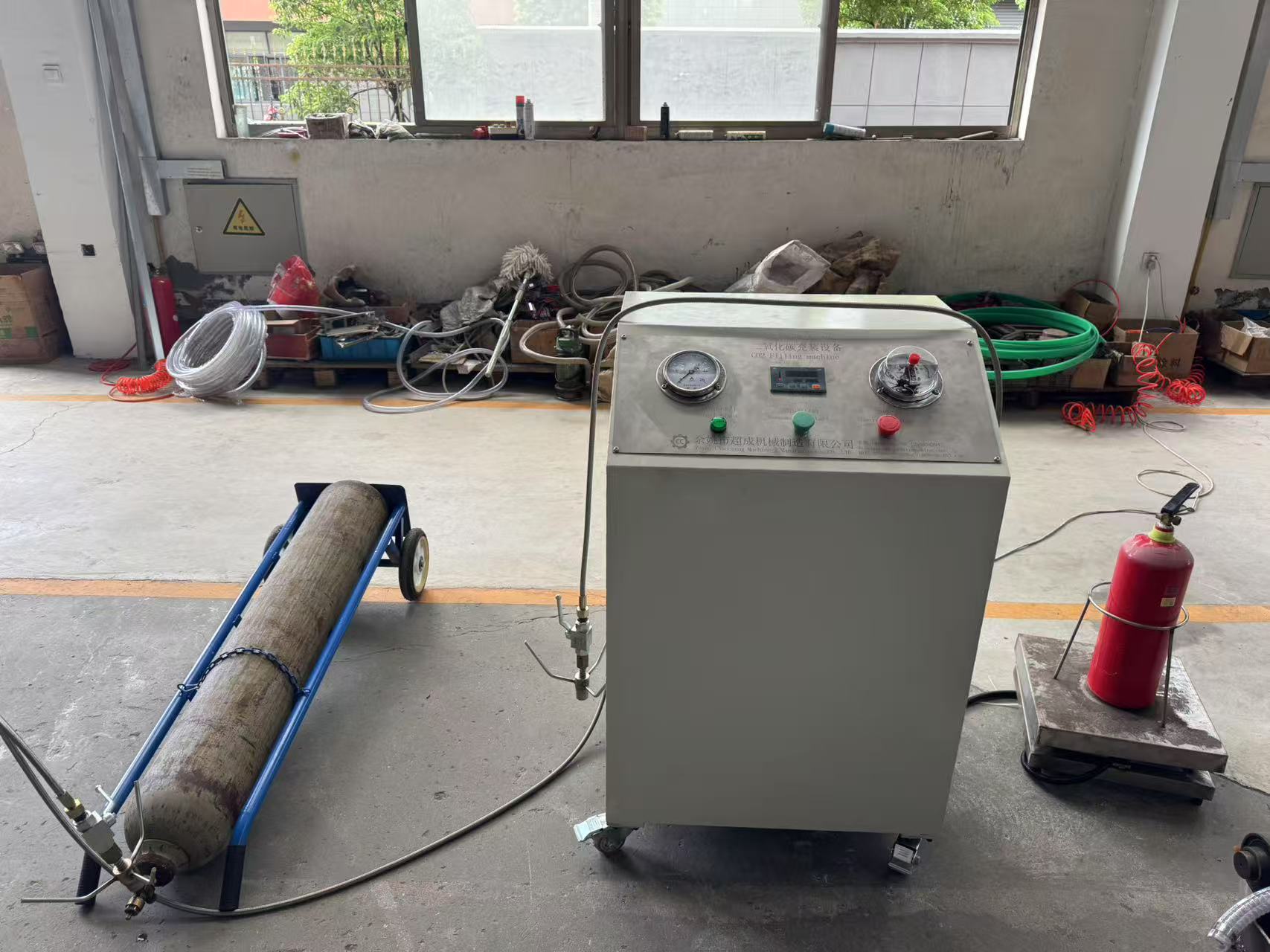 co2 fire extinguisher filling machine