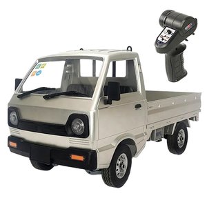 WPL D12 1/16 <span class=keywords><strong>Miniature</strong></span> 2.4G RTR avec lumières LED, camion Kei radiocommandé pour drift, véhicule RC pour collection de modèles - Product Image 1