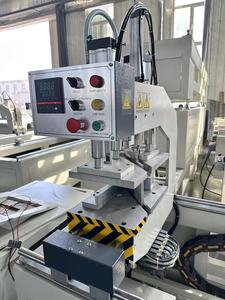 Chất lượng tuyệt vời đôi đầu PVC <span class=keywords><strong>uPVC</strong></span> cửa sổ và cửa làm máy móc máy hàn - Product Image 6