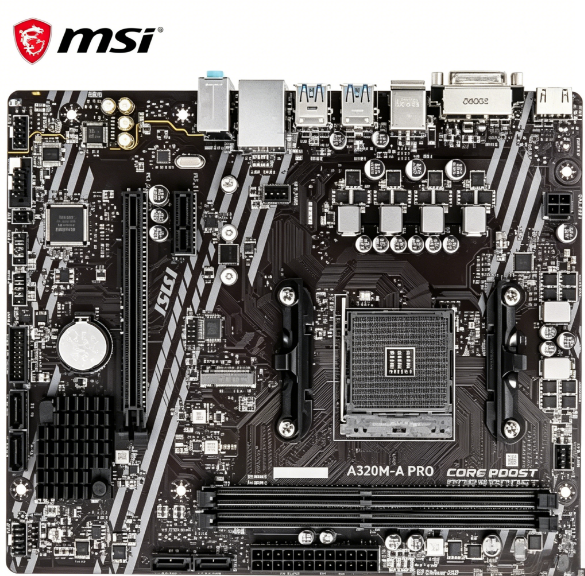 Glorexon A520M-A PRO DDR4 New Desktop Motherboard Double Channel Integrated Graphics AMD AM4 Socket 64GB Micro-ATX SATA PCI-E