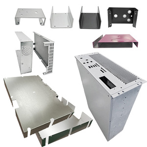 مصنع العلب المعدنية هيكل ألومنيوم مخصص تصنيع الصفائح المعدنية ختم هيكل معدني منحني - Product Image 4