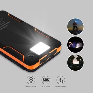 Batterie Externe Solaire Personnalisée OEM 20000mAh Marque Privée Pliable pour Marques d'Extérieur et Réponses aux Urgences UE US - Product Image 2
