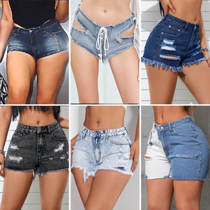 Shorts in Denim da Donna 2024, Vendita all'Ingrosso, Casual, Aderenti, Sexy, Estivi, Assortimento Misto, Spedizione Casuale - Product Image 6