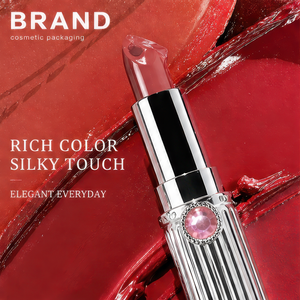 Private Label Luxury Lip Gloss Container <b>Customized</b> Golden Mirror Shine Long Lasting <b>Lipstick</b> for Party Makeup - Product Image 3