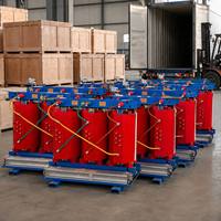 Transformateur de distribution électrique triphasé à faible perte de puissance de type sec SCB13 à haute efficacité 33 kV 34,5 kV 2000 kVA 5 MVA pour utilisation en ferme solaire