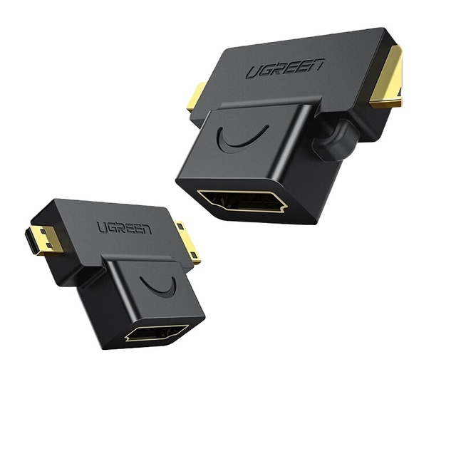 UGREEN for Turn Mini/Micro for to Male Adapter-Pure Copper Core Three-in-one for Mobile Phone