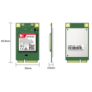 โมดูลอุตสาหกรรม SIM7070E/G-PCIE LPWA NB-IoT Cat-M Cat-NB มัลติแบนด์ 2G-4G LTE สำหรับการติดตามทรัพย์สิน อุปกรณ์ M2M IoT - Product Image 2