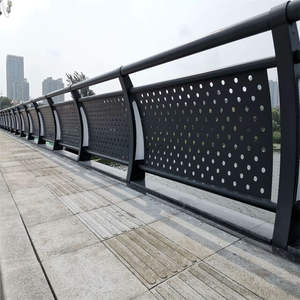 Puente de barandilla ligero Q235 de acero al carbono de primera calidad e iluminación vial - Product Image 1