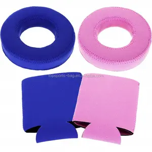 Neopren Floating Drink Holder Plain Blank Sommer Wieder verwendbare Dosen hüllen Drink Pool Floats Cup Holders