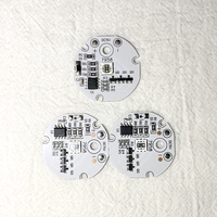 DC5V PCBA LED Panneau Night Lamp Circuit PCB Module de lumière LED 30mm Diamètre Lumineux Solide LED Light Board 1M Fil avec Interrupteur