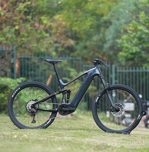 מכירת חיסול - אופני הרים חשמליים Bafang M560 קרבון עם מתלים מלאים, סוללה נסתרת 48V 15A, שלט רחוק, מוט אוכף 750W, אופניים חשמליים למבוגרים - Product Image 2