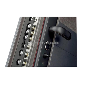 Puerta de Seguridad de Acero para Entrada Principal de Casa, Diseño de Puerta Exterior de Acero + Puerta Antirrobo, Fabricante Chino - Product Image 6