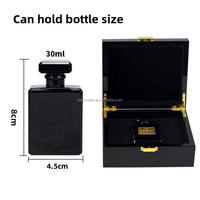 Boîte à parfum en bois laqué, boîte en bois de luxe, peinture brillante, boîte à parfum 30 ml, flacon de parfum, MDF, huile essentielle, cosmétiques, boîte en bois
