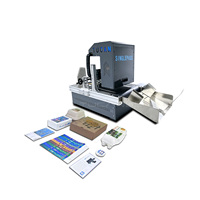 Nouvelle imprimante numérique mini à passage unique entièrement automatique haute vitesse sans plaque, compacte pour papier kraft et carton ondulé