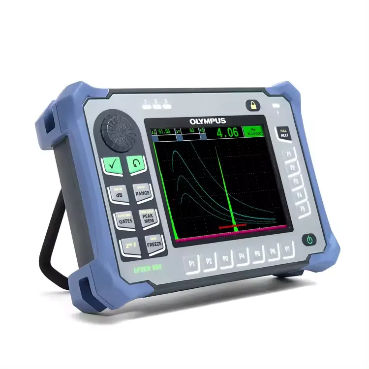 Détecteur de défauts à ultrasons portable Olympus EPOCH 650 NDT testeur à ultrasons industriel aérospatial