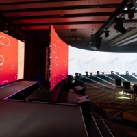 Pantalla LED para Interiores RAYBO P2.97, 7680Hz, Panel LED de Pared, Pantalla LED HD de Alquiler para Iglesias, Escenarios, Conferencias