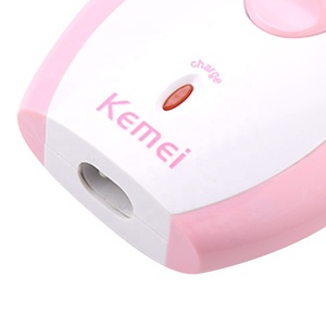 Épilateur électrique portable Kemei KM 280R 100V 240V pour femmes, épilation, tondeuse bikini, jambes, corps - Product Image 4