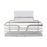 Allemagne Design Métal Acier inoxydable 304 Étagère de douche adhésive sans perçage