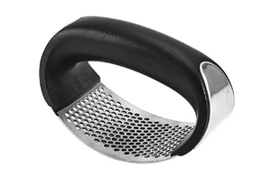 Hachoir à <span class=keywords><strong>ail</strong></span> innovant en acier inoxydable avec éplucheur et grattoir pour outil de cuisine Smash avec poignée - Product Image 4