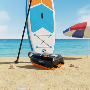 Bomba de Aire Eléctrica de Alta Presión de 20 PSI, Inflador Rápido Portátil Recargable para Tabla de SUP, Carpa, Kayak, Colchón, Neumáticos de Coche, Camping - Product Image 3