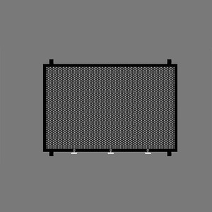 รั้วกั้นสัตว์เลี้ยงแบบพับได้ พกพาสะดวก ป้องกันการเจาะทะลุ รั้วกั้นสุนัข รั้วกั้นแมว - Product Image 1
