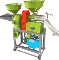 Décortiqueuse de riz électrique 2,2 kW pour la production de riz brun, capacité 300 kg/h, idéale pour les exploitations agricoles et le traitement du riz à petite échelle