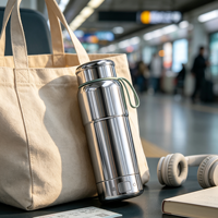 Tasse chauffante électrique de voyage 520 ml, usage personnel, contrôle de température 100°C, bouilloire électrique portable à chauffage rapide