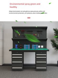 Établi d'entretien de magasin antistatique d'installateur résistant établi de stockage de Table de travail de laboratoire électronique - Product Image 6