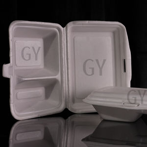 Cajas de Espuma Blancas para Alimentos, Contenedores de Espuma al por Mayor, Cajas de Espuma para Llevar, Contenedores de Espuma Desechables - Product Image 1