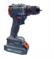 Perceuse sans fil électrique domestique 21V, double vitesse, couple réglable, multifonction, pour bricolage et usage industriel, avec fonctions de tournevis manuel