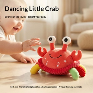 Peluche Interactivo de Capibara, Cangrejo y Hámster Saltarín, Educativo, Canta y Habla, Juguete de Peluche para Niños, Popular en TikTok - Product Image 1