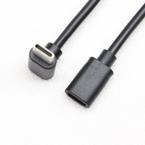 Micro USB a Up/Down Tipo C Cable 90 grados en ángulo USB C macho a Micro B hembra OTG Adaptador convertidor para MacBook Pro - Product Image 3