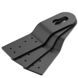 Ancres de réparation amovibles en acier renforcé pour poteaux de clôture, piquets en bois inclinés, et pointes de terre robustes pour la réparation de supports inclinés ou cassés - Product Image 6