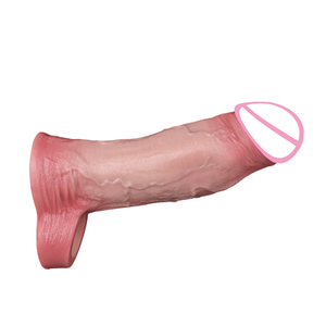 ORALSX 7 Zoll Penisvergrößerer Realistischer Penishülle Dick Cover Hohler Dildo Penismanschette Penisverstärker Sexspielzeug - Product Image 5