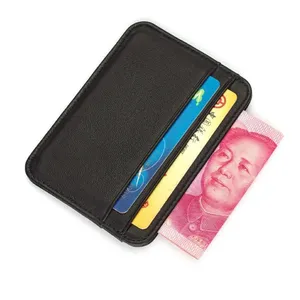 DIENQI Porta Carte di Credito in Vera Pelle, Sottile, Porta Documenti, <span class=keywords><strong>Portafoglio</strong></span> <span class=keywords><strong>Piccolo</strong></span> da <span class=keywords><strong>Uomo</strong></span>, Stile Normcore/Minimalista - Product Image 3