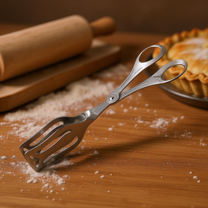 ที่คีบขนมอบสแตนเลสขนาด 10 นิ้วสำหรับอุปกรณ์อบขนมและทำขนม - Product Image 3