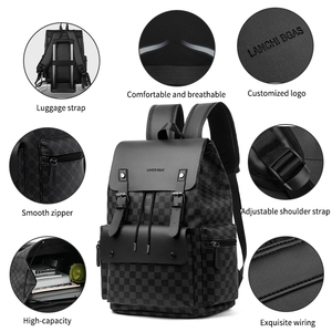 Custom Waterproof Multifunctional Large Capacity <strong>Travel</strong> <strong>Backpack</strong> 15.6 Inch <strong>Women</strong> Men <strong>Travel</strong> Laptop <strong>Backpack</strong> - Product Image 4