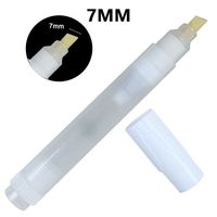 Vente en gros 6.5mm balle feutre pointe vide rechargeable Art marqueur ensemble tableau blanc stylo à encre avec extrémité ouverte pour le remplissage (en vrac OEM/ODM)