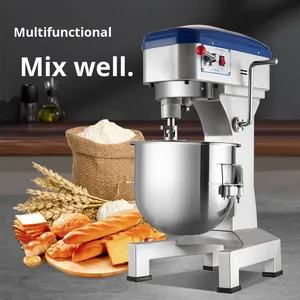 Mezclador de masa comercial de alta velocidad multifuncional al por mayor, máquina mezcladora de masa rápida para picar carne y huevos, panaderías - Product Image 3