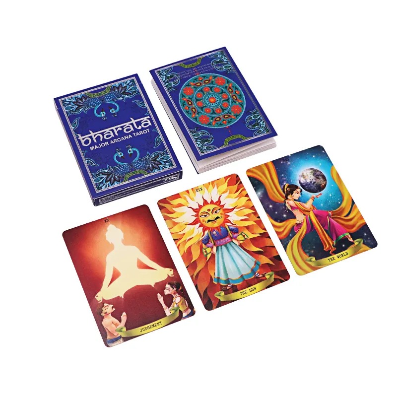 Özel baskı onaylama dergisi Oracle Cartas De Del Tarot kartları rehberli