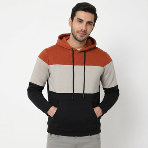 Sudadera con Capucha para Hombre 2025 de Alta Calidad con Logotipo Personalizado, 100% Algodón, Cierre Completo, Sudadera Gruesa para Hombre - Product Image 1